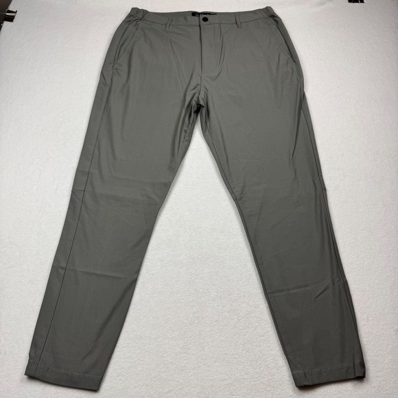 Cuts Clothing AO Jogger Pants Men's‎ Large Bonsai Green Stretch Tapered Ankle
